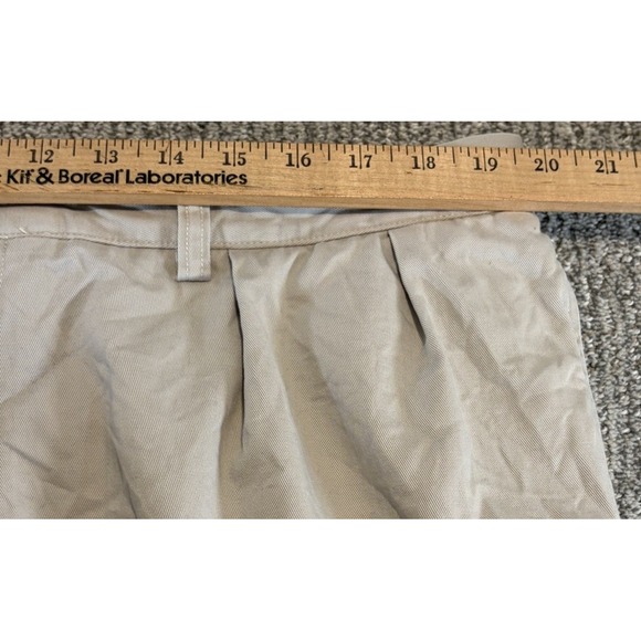 Vtg Polo Ralph Lauren Ethan Pants Mens 40*x32 Beige Khaki Flat Chino Classic - Picture 6 of 8